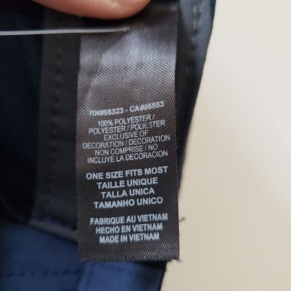 NIKE Golf UVA Cavaliers Unisex Adjustable Back Strap Navy Blue Baseball Cap - Picture 7 of 14